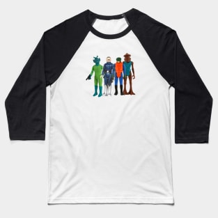 Kenner's Creature Gang (Blue) Baseball T-Shirt